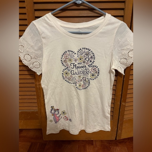 2022 Disney EPCOT Flower & Garden Festival Figment Shirt New - Picture 1 of 5